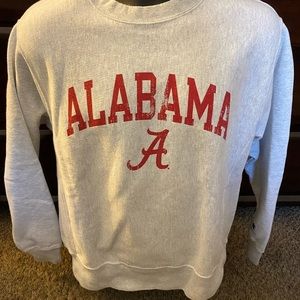 VTG ALABAMA Reverse Weave Champion Crimson Tide Crewneck SWEATSHIRT Men's Medium